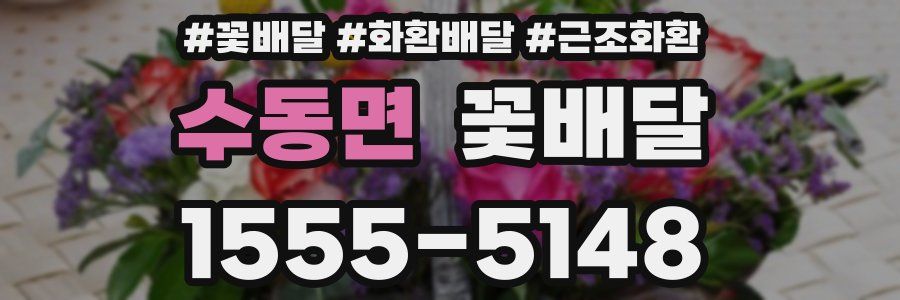 수동면 꽃배달