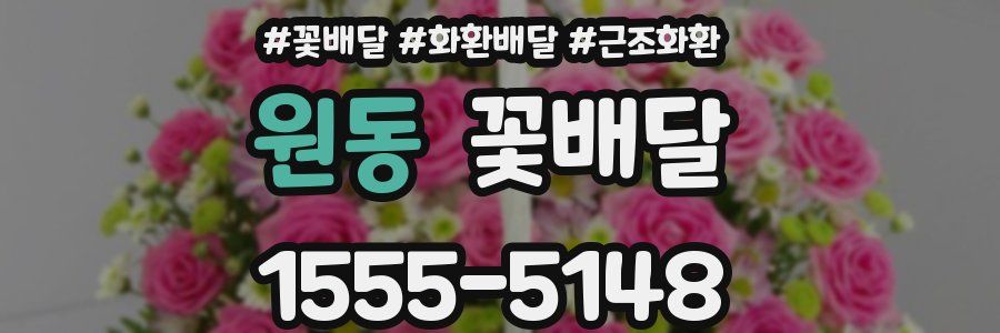 원동 꽃배달