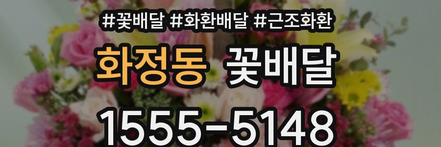 화정동 꽃배달
