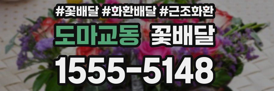 도마교동 꽃배달