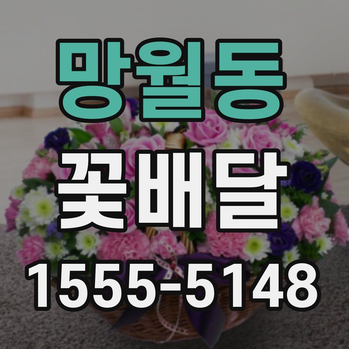 망월동 꽃배달