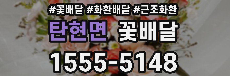 탄현면 꽃배달