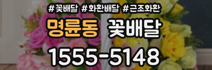 명륜동 꽃배달