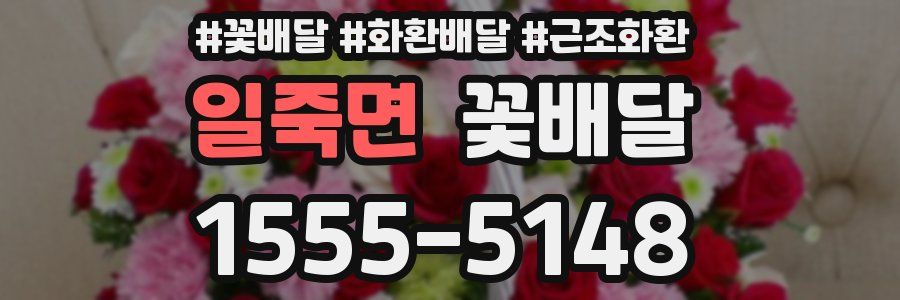 일죽면 꽃배달