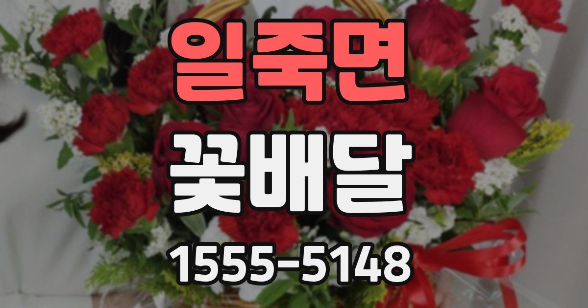 일죽면 꽃배달
