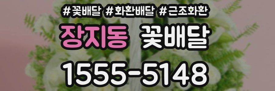 장지동 꽃배달