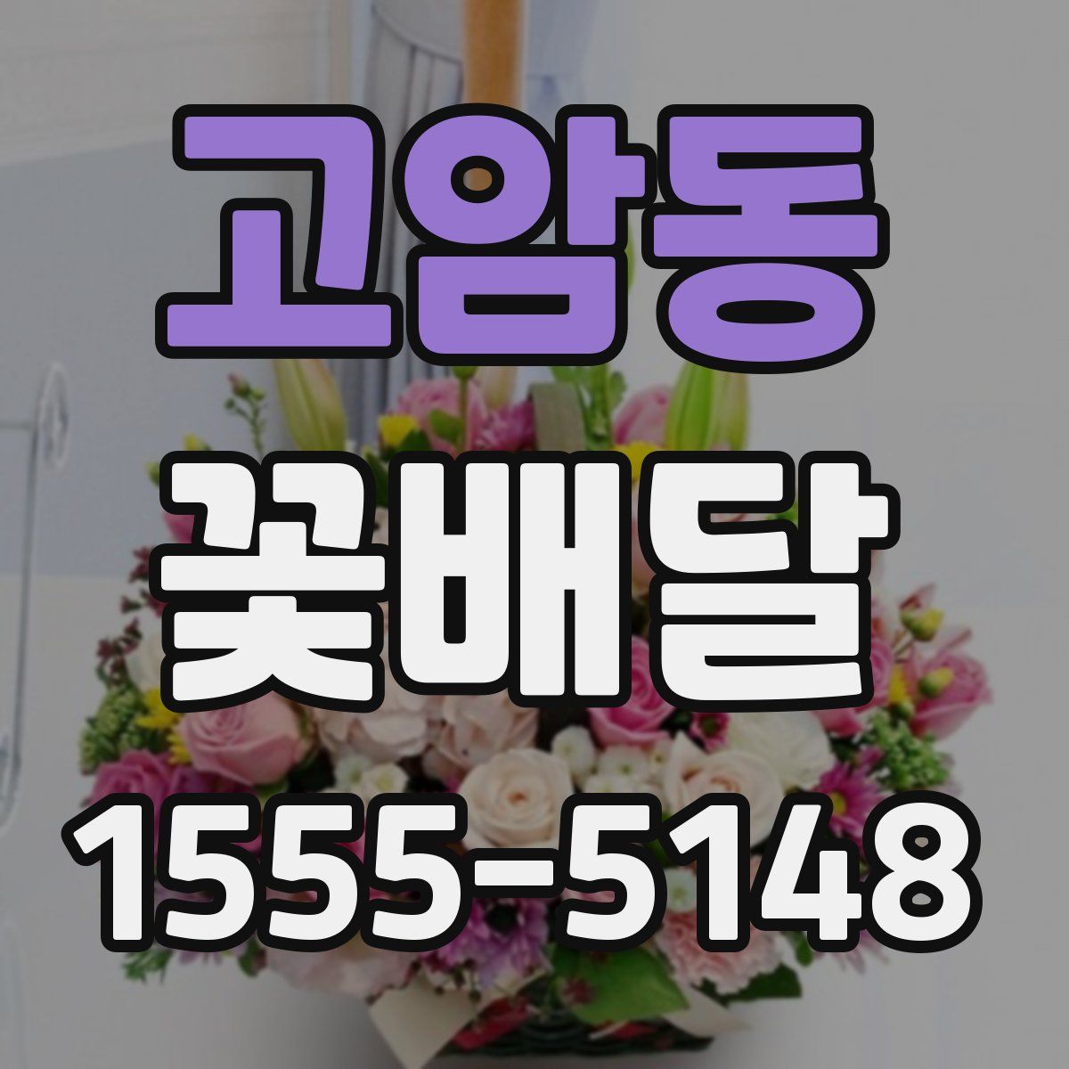 고암동 꽃배달