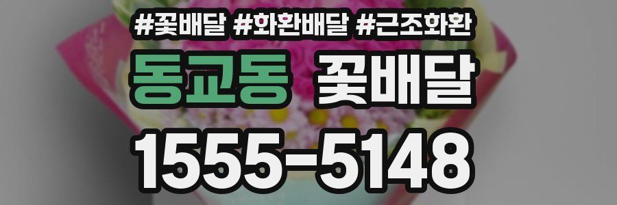 동교동 꽃배달
