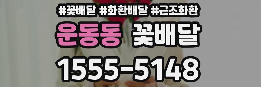 운동동 꽃배달