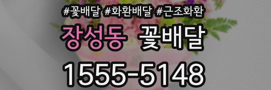 장성동 꽃배달