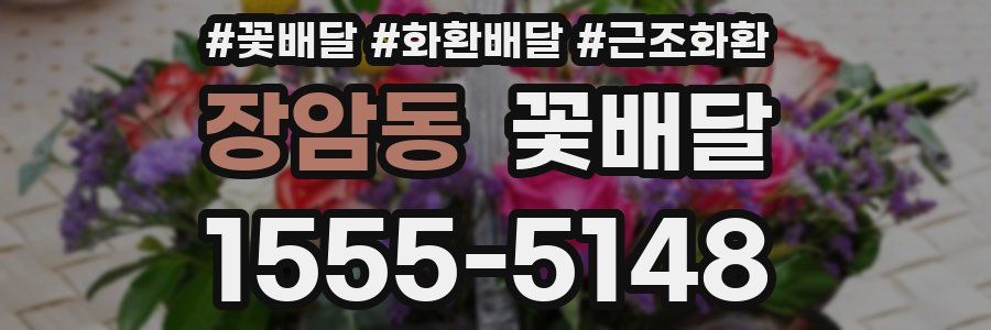 장암동 꽃배달