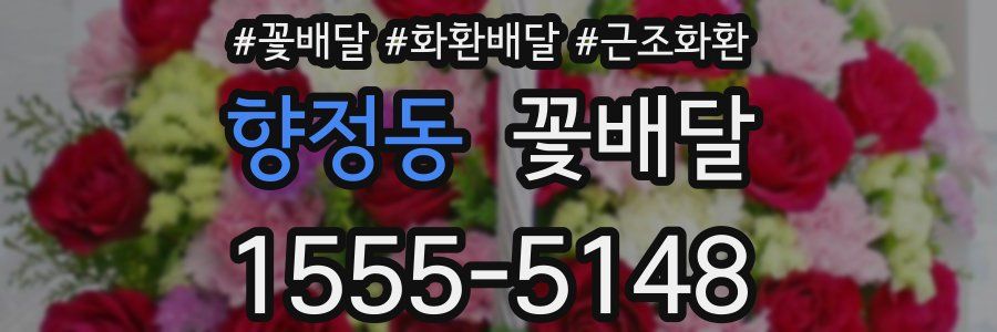 향정동 꽃배달