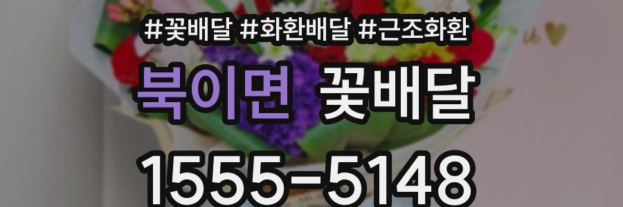 북이면 꽃배달