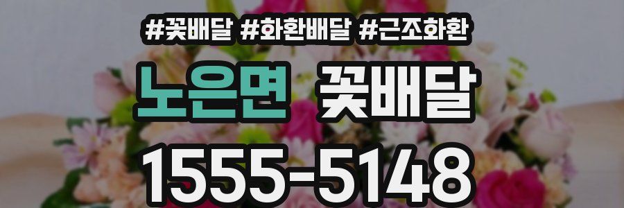 노은면 꽃배달