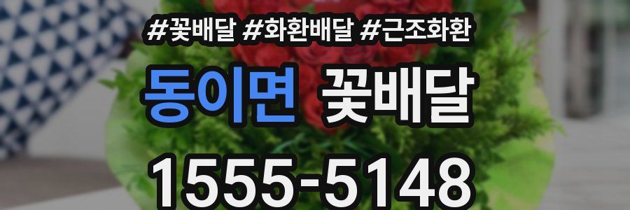 동이면 꽃배달