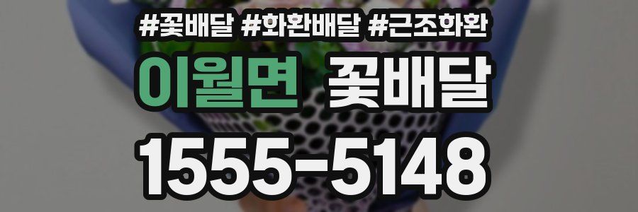 이월면 꽃배달