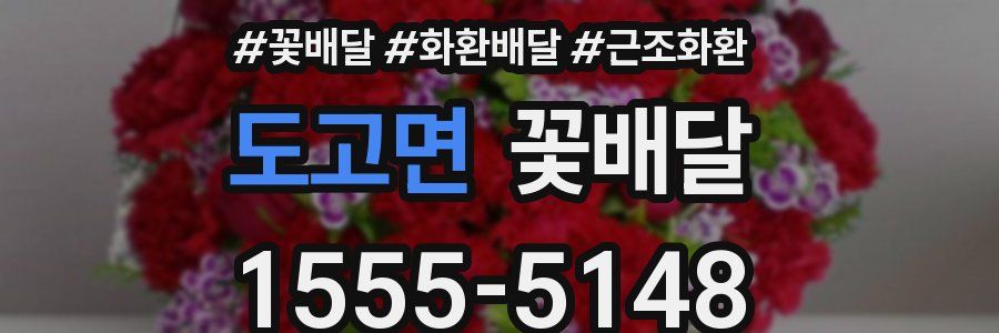 도고면 꽃배달