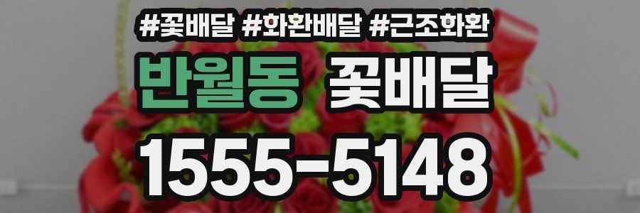 반월동 꽃배달
