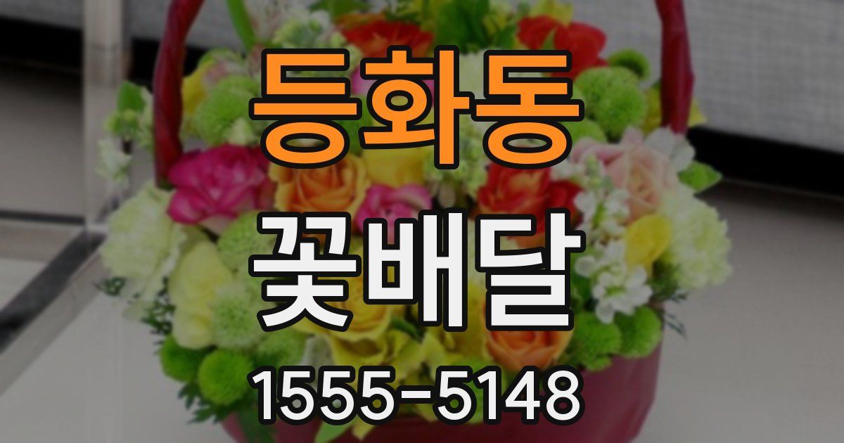등화동 꽃배달