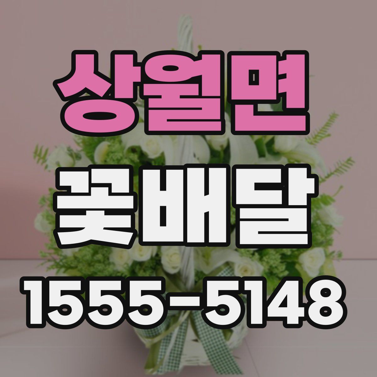 상월면 꽃배달