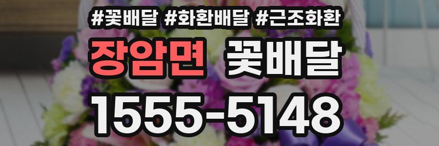 장암면 꽃배달