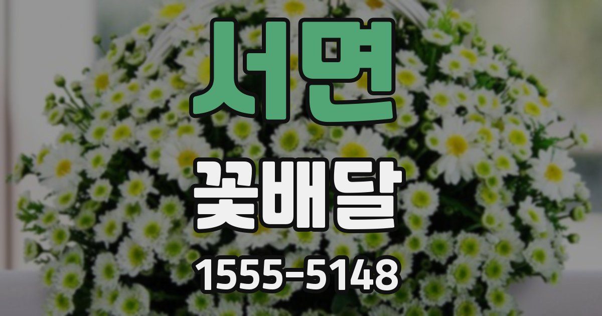 서면 꽃배달