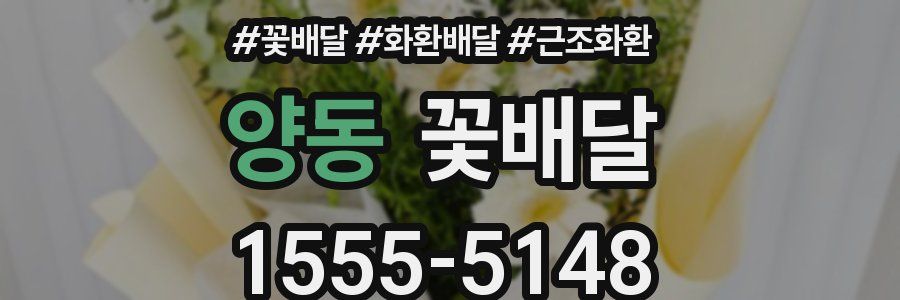 양동 꽃배달