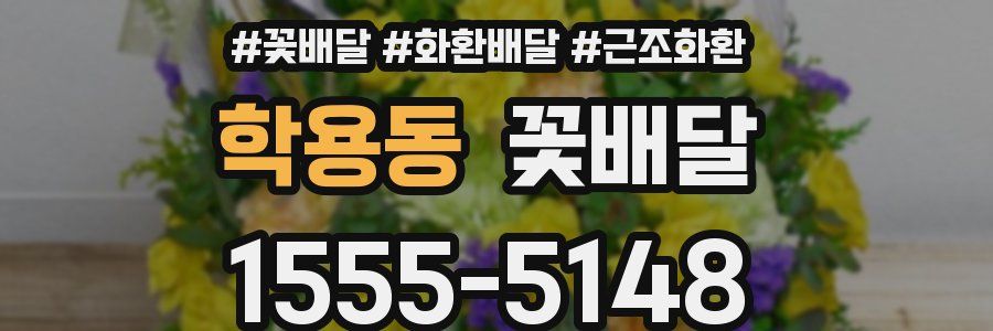 학용동 꽃배달