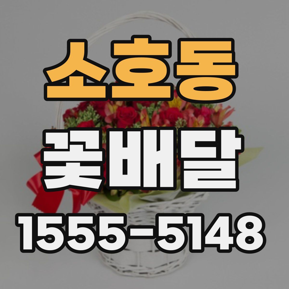 소호동 꽃배달