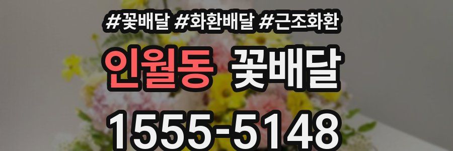 인월동 꽃배달