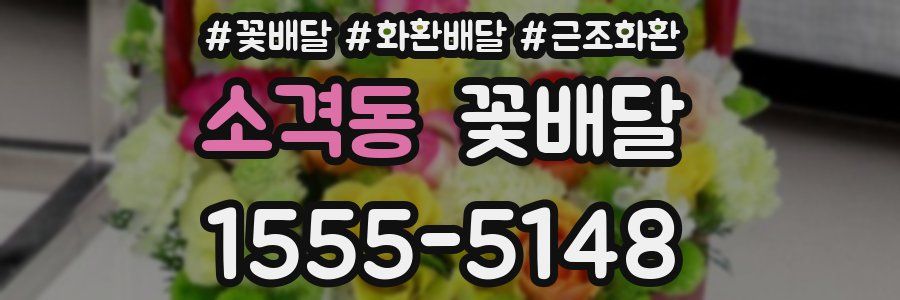 소격동 꽃배달