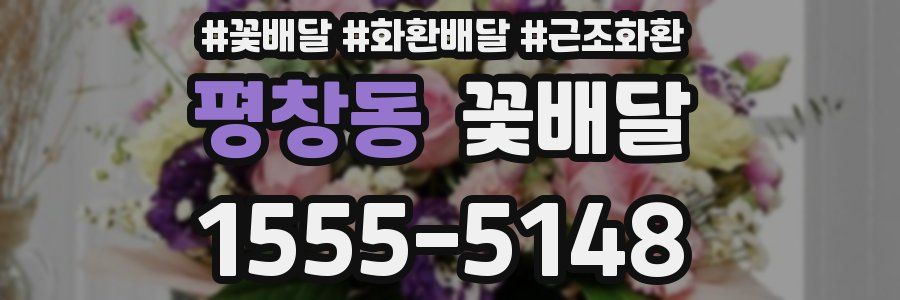 평창동 꽃배달