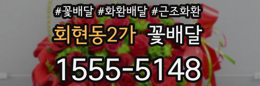 회현동2가 꽃배달