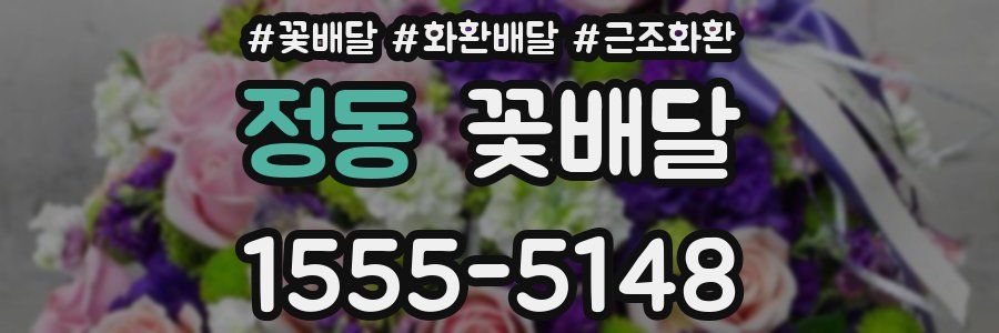 정동 꽃배달