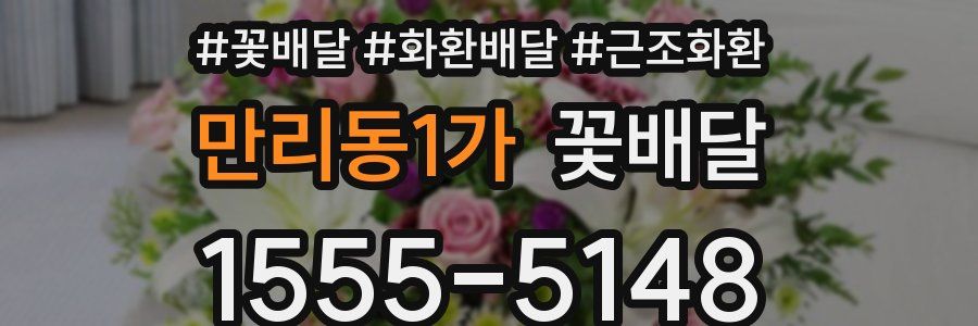 만리동1가 꽃배달