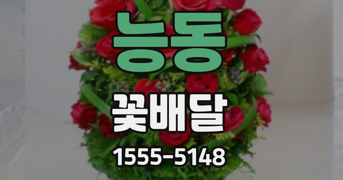 능동 꽃배달