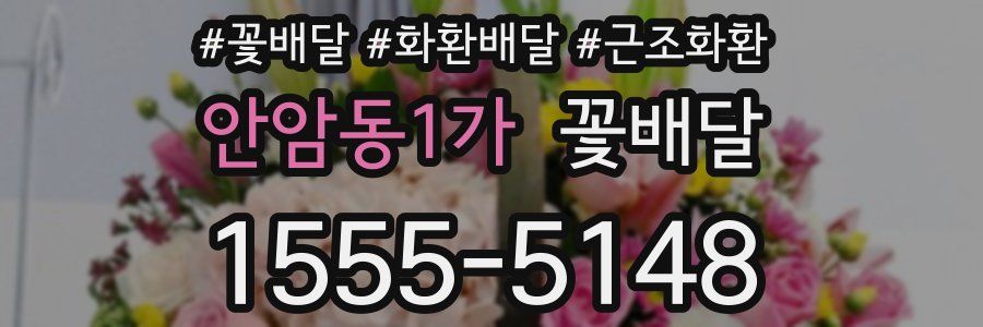 안암동1가 꽃배달