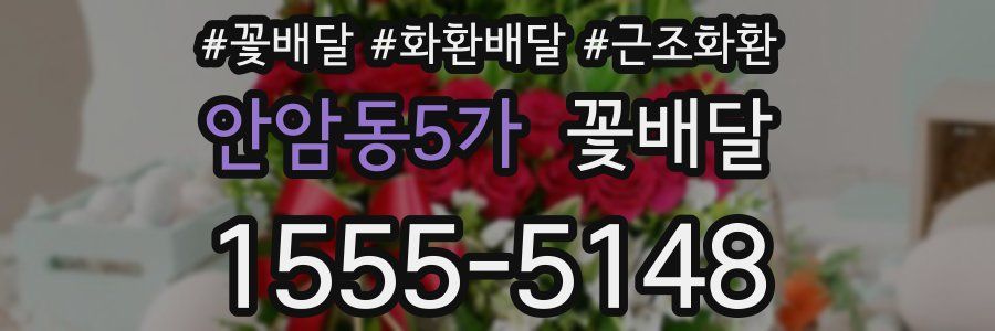 안암동5가 꽃배달