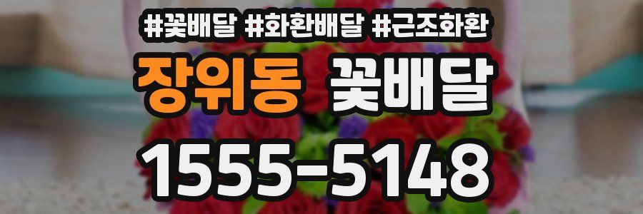 장위동 꽃배달