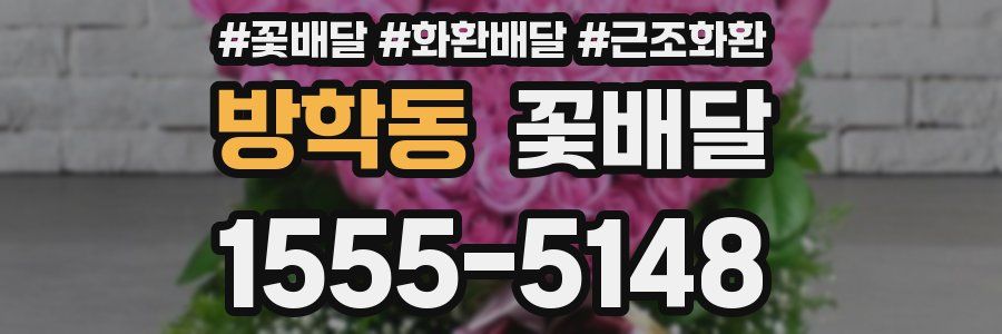 방학동 꽃배달