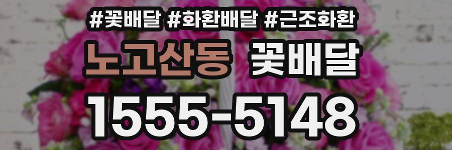 노고산동 꽃배달