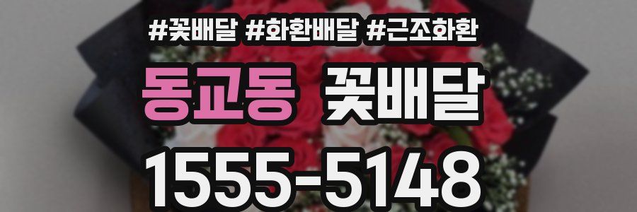 동교동 꽃배달