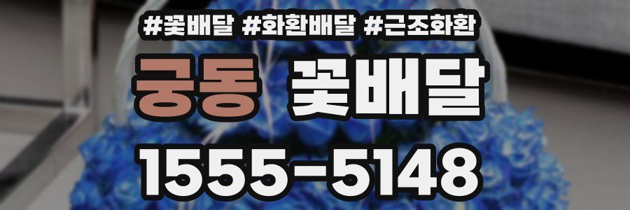 궁동 꽃배달