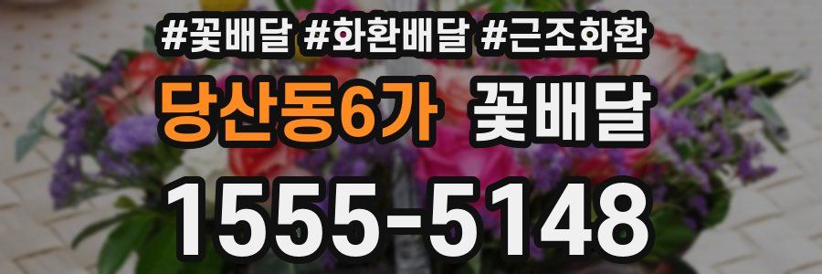 당산동6가 꽃배달