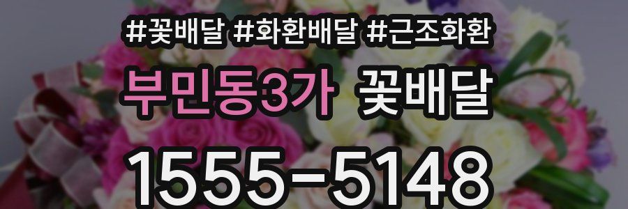 부민동3가 꽃배달