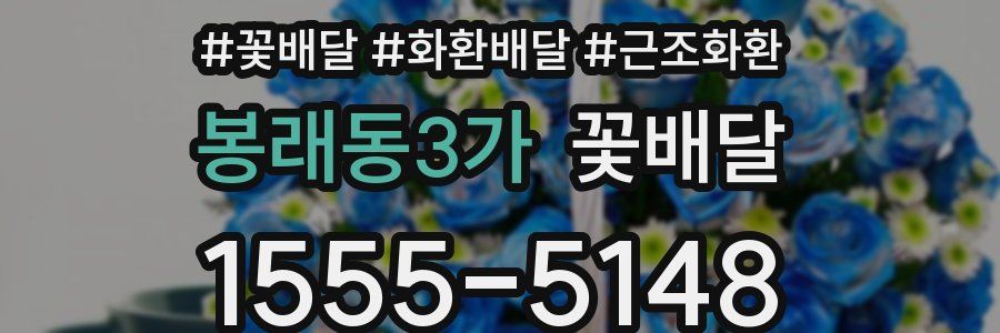 봉래동3가 꽃배달
