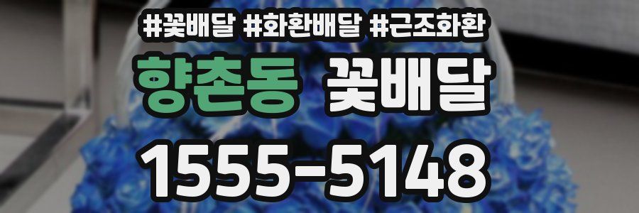 향촌동 꽃배달