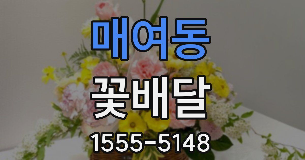 매여동 꽃배달