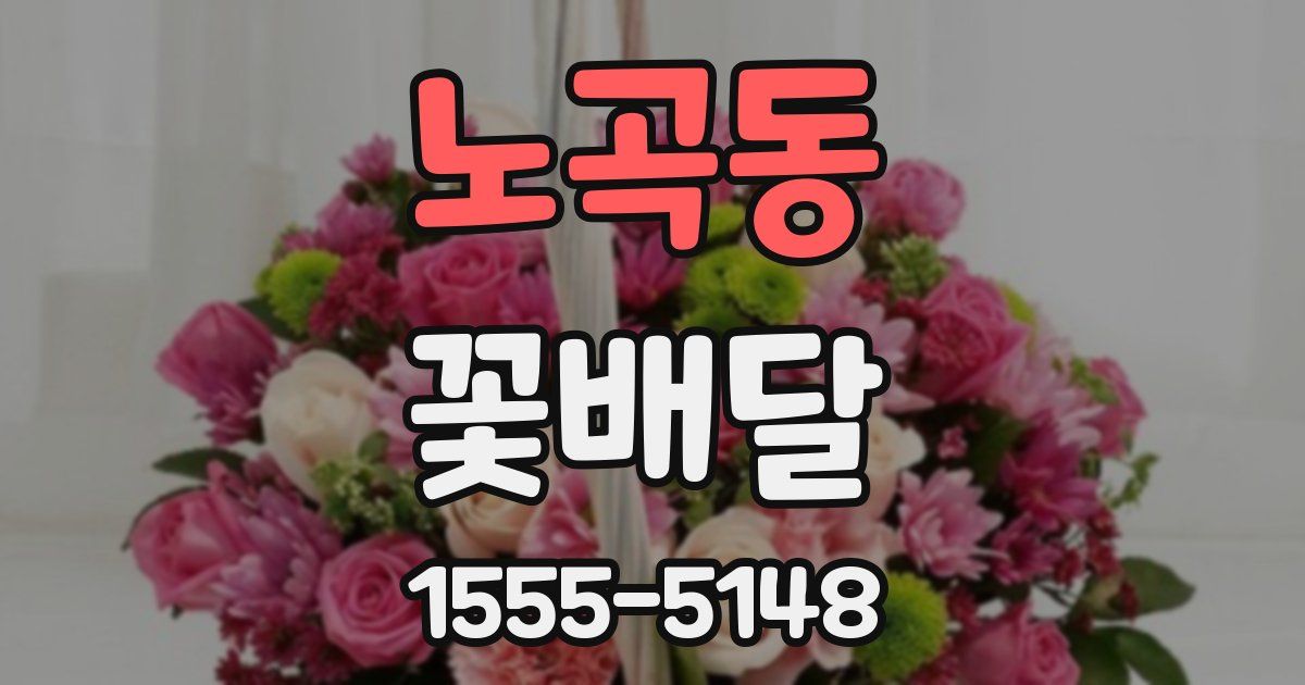 노곡동 꽃배달