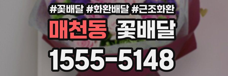 매천동 꽃배달